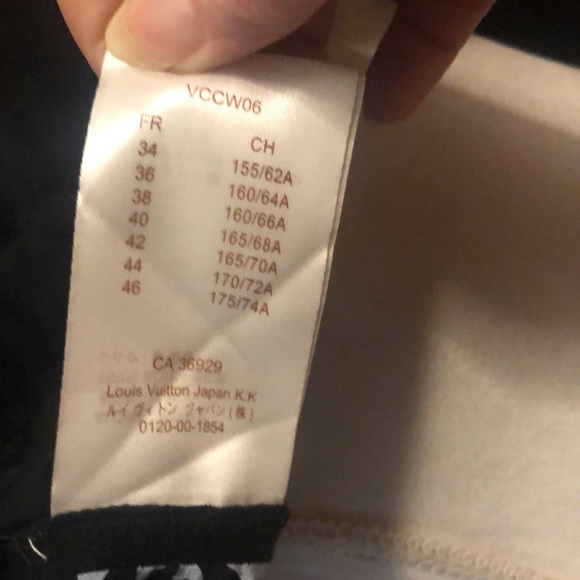 Louis Vuitton front monogram back black dress - Picture 7 of 9